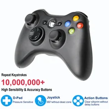 Remote Controller Gamepad Joystick Controller Wireless For Microsoft Xbox 360 With PC Receiver Wireless 2.4G
Remote Controller Gamepad Joystick Controller Wireless For Microsoft Xbox 360 With PC Receiver Wireless 2.4G