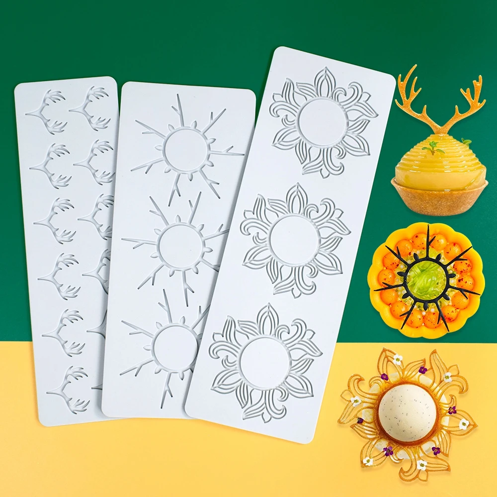 New Various Leaves Butterfly flower Silicone Cake Lace Mold Cake Decorating Tool Border Decoration Lace Mold kitchen Baking Tool 
New Various Leaves Butterfly flower Silicone Cake Lace Mold Cake Decorating Tool Border Decoration Lace Mold kitchen Baking Tool