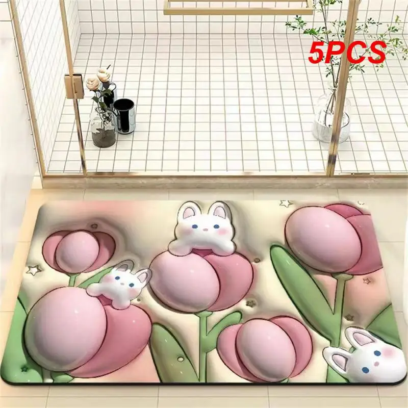 5 шт., нескользящий коврик для ванной и ванной
5 шт., нескользящий коврик для ванной и ванной
