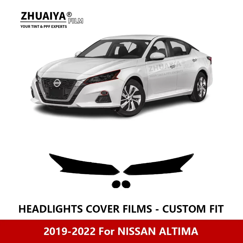 For NISSAN ALTIMA 2019-2022 Car Exterior Headlight Anti-scratch PPF precut Protective film Repair film Car stickers Accessories
For NISSAN ALTIMA 2019-2022 Car Exterior Headlight Anti-scratch PPF precut Protective film Repair film Car stickers Accessories
