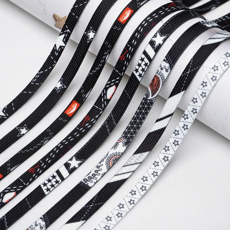 Black White Splice Shoelaces Men Women Star Shoelaces Sport Basketball Casual Sneakers High-top Canvas Graffiti Shoe Laces
Black White Splice Shoelaces Men Women Star Shoelaces Sport Basketball Casual Sneakers High-top Canvas Graffiti Shoe Laces
