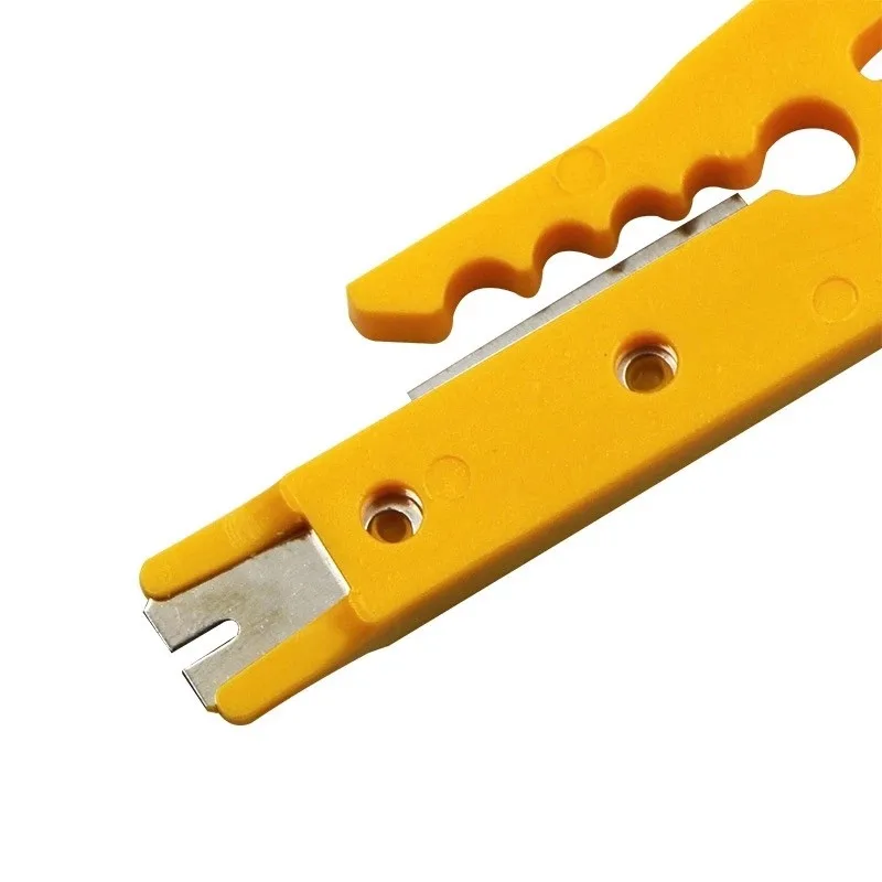 9cm Portable Cable Wire Striper Tool UTP/STP Data Cables Wire Cutters Multi-function Electric Stripping Blade Pliers Tools
9cm Portable Cable Wire Striper Tool UTP/STP Data Cables Wire Cutters Multi-function Electric Stripping Blade Pliers Tools