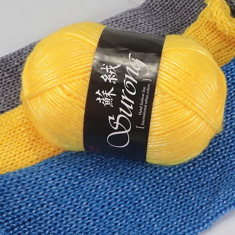 2pcs*100g/ball Velvet Cotton Yarn Thick Wool Thread Yarn Silk Cotton Knitting Crochet Thread for Hand Knitting Scarf Sweater
2pcs*100g/ball Velvet Cotton Yarn Thick Wool Thread Yarn Silk Cotton Knitting Crochet Thread for Hand Knitting Scarf Sweater