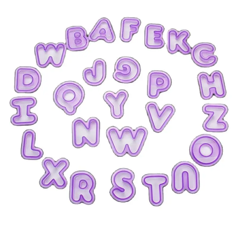 Free Shipping Plastic 26 English Uppercase Letters Fondant Cake Stamps Cookie Pressing Molds Set HB1060G
Free Shipping Plastic 26 English Uppercase Letters Fondant Cake Stamps Cookie Pressing Molds Set HB1060G