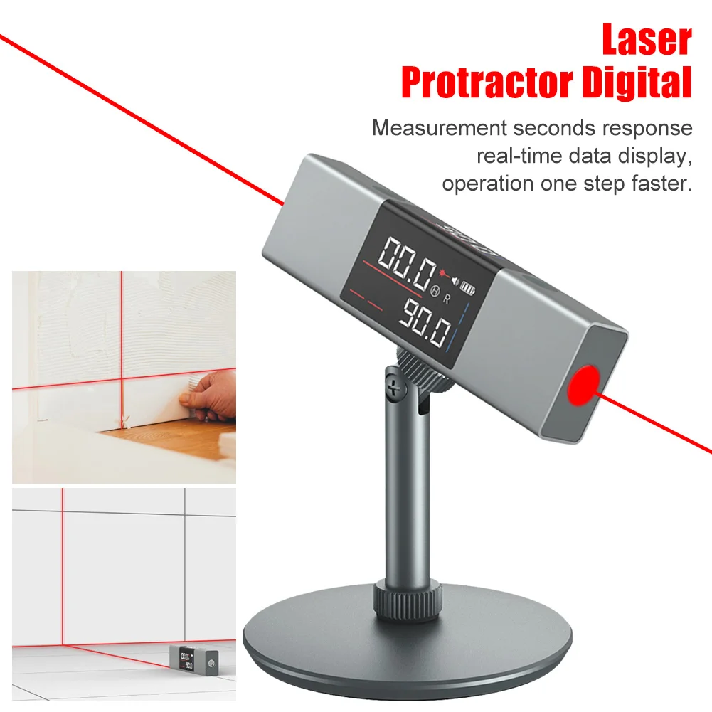 New Laser Protractor Digital Inclinometer Angle Measure Laser Ruler Type-C Charging Laser Measurement Tools
New Laser Protractor Digital Inclinometer Angle Measure Laser Ruler Type-C Charging Laser Measurement Tools