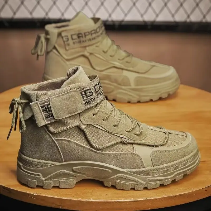 Men Boots Tactical Military Combat Boots Outdoor Hiking Winter Shoes Light Non-slip Men Desert Ankle Boots2023
Men Boots Tactical Military Combat Boots Outdoor Hiking Winter Shoes Light Non-slip Men Desert Ankle Boots2023