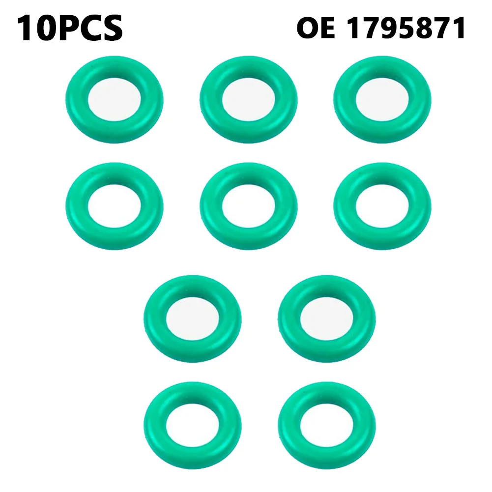 10pcs Fuel Injector Leak Off Pipe O Ring For Ford Transit 2.2 2.4 TDCi 1795871 Diesel Injector Seal Washer O-ring Rubber Green
10pcs Fuel Injector Leak Off Pipe O Ring For Ford Transit 2.2 2.4 TDCi 1795871 Diesel Injector Seal Washer O-ring Rubber Green