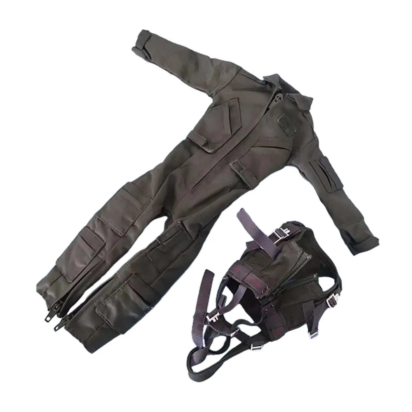 1/6 Jumpsuit with Jungle Chest Hanging Vest Handmade Doll Clothes for 12 inch Male Soldiers Figures Doll Model Dress up Accs
1/6 Jumpsuit with Jungle Chest Hanging Vest Handmade Doll Clothes for 12 inch Male Soldiers Figures Doll Model Dress up Accs