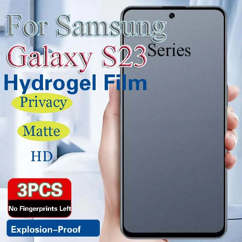 S23 + Защитная пленка для экрана Samsung S23 ультра матовая Гидрогелевая пленка S23Plus S23Ultra мягкая HD полное покрытие анти-Пипин синий
S23 + Защитная пленка для экрана Samsung S23 ультра матовая Гидрогелевая пленка S23Plus S23Ultra мягкая HD полное покрытие анти-Пипин синий