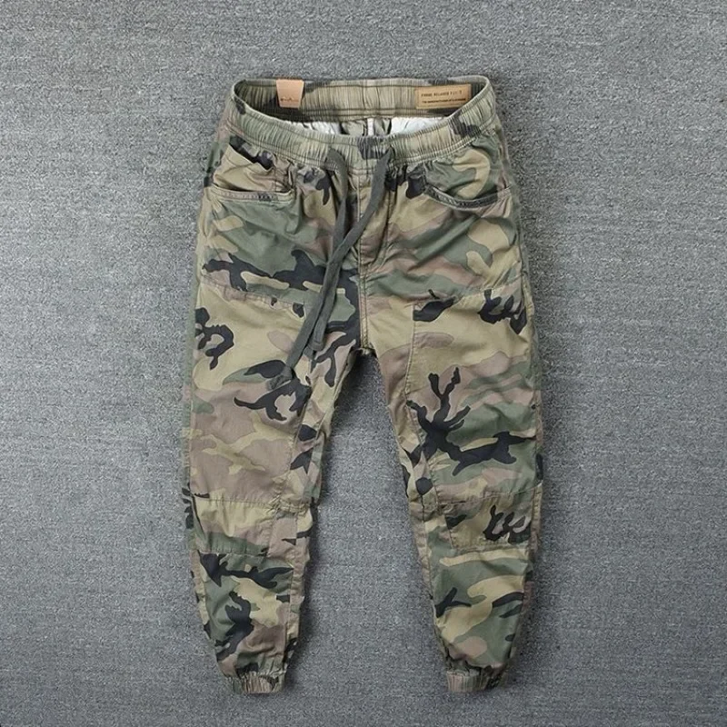 

Male Trousers Camouflage Regular Fit Hiking Men's Cargo Pants Camo Winter Korean Outdoor Oversize Slacks Cheapest Baggy New In
