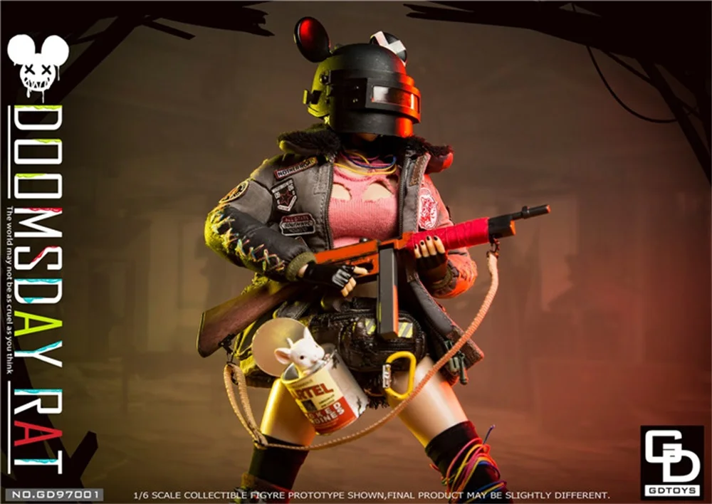 GDTOYS GD97001 Scale 1/6 Doomsday Rat Female Submachine Thomson Weapon Gun Can't Be Fired For Doll Figure Collect
GDTOYS GD97001 Scale 1/6 Doomsday Rat Female Submachine Thomson Weapon Gun Can't Be Fired For Doll Figure Collect