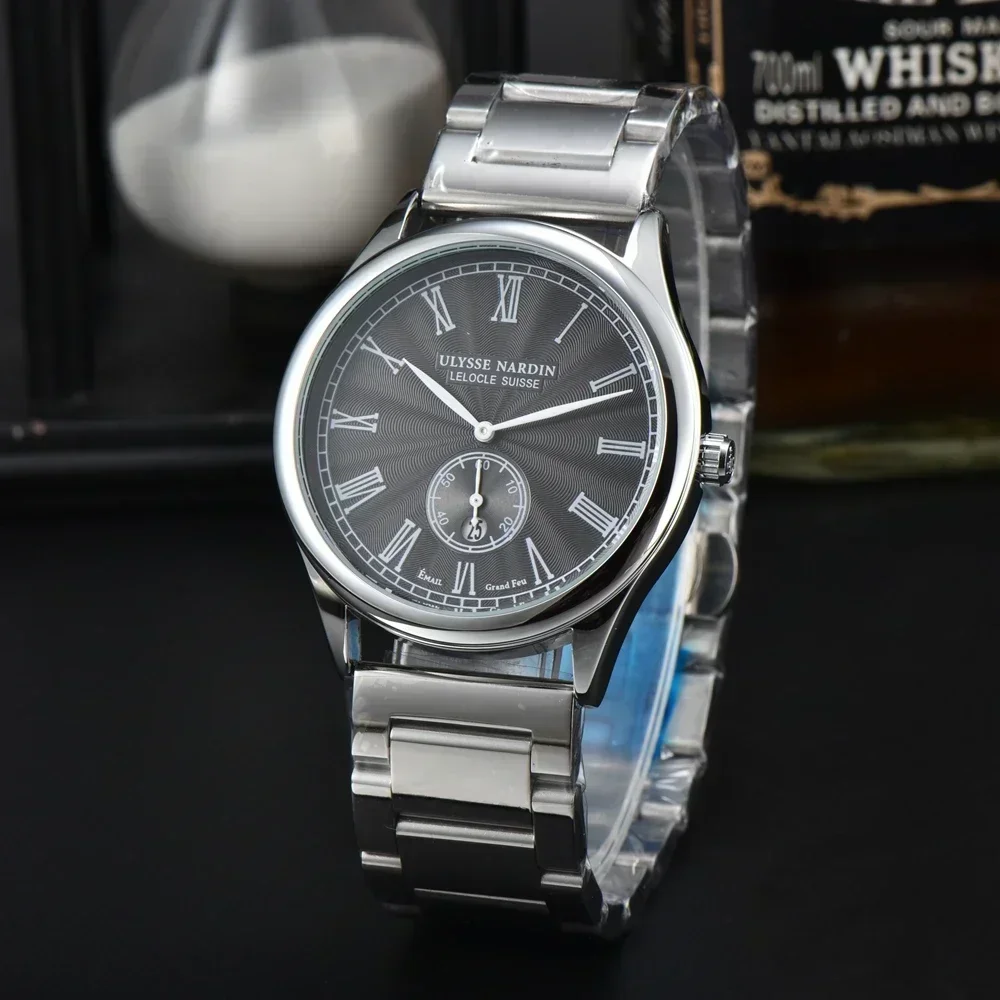 

Luxury Wathc Strap Delicate AAA Hand Dial Reproduction Fashion Casual Green Black Good Quality Mens Quartz Watch