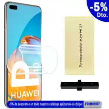 Protecteur d'Écran Hydrogel pour Huawei P40 5G Couverture Complète Film de Protection Auto Réparation Flexible TPU=