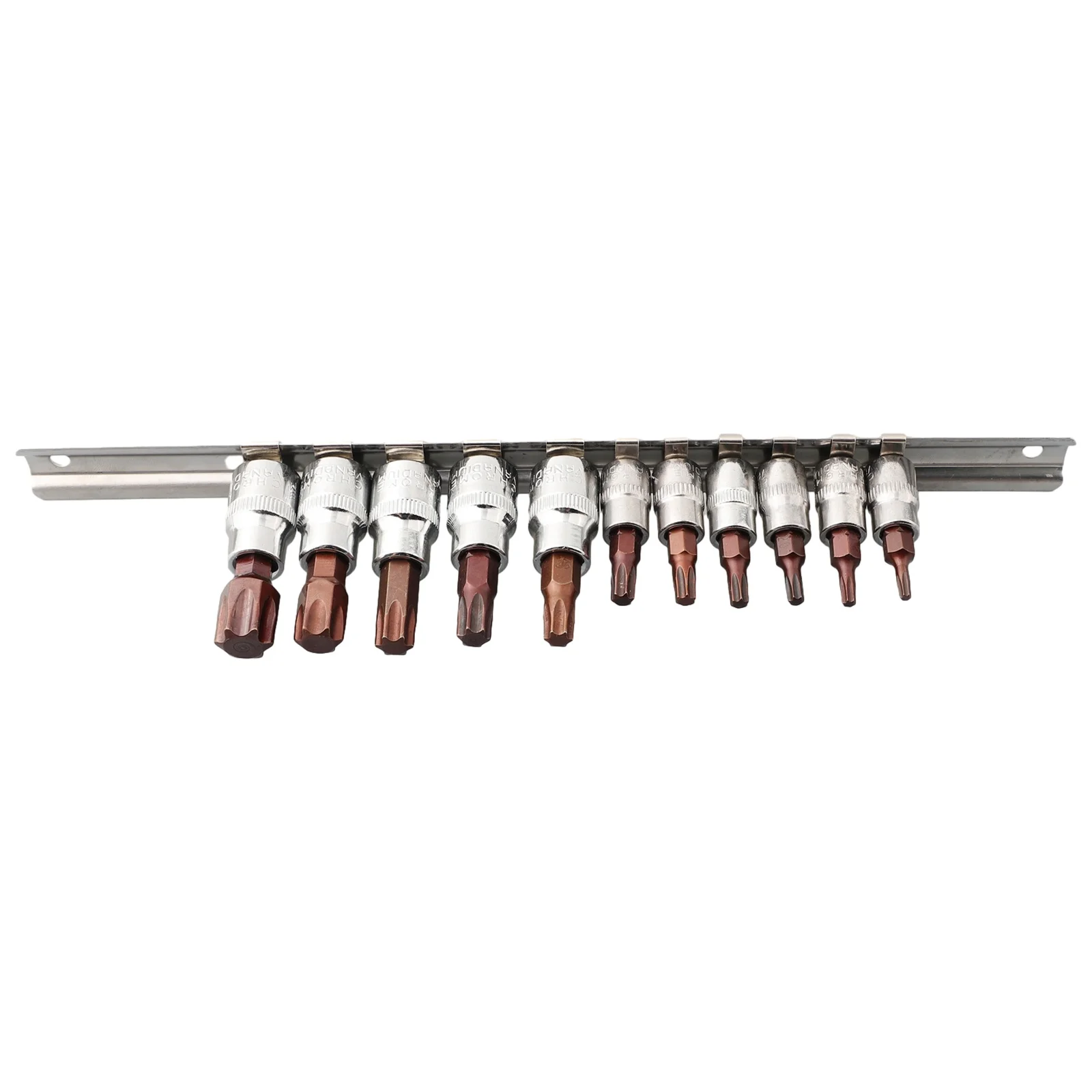 3/8 1/4inch Socket Bits T10-T60 Chrome Vanadium Steel Electric Screwdriver Precision Screwdriver Practical Durable New
3/8 1/4inch Socket Bits T10-T60 Chrome Vanadium Steel Electric Screwdriver Precision Screwdriver Practical Durable New