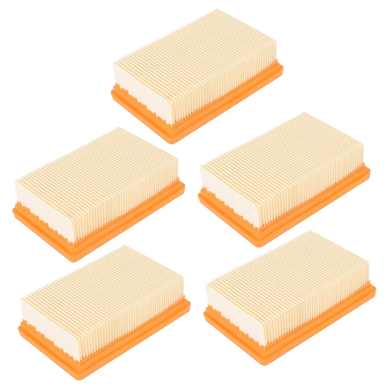 5X Vacuum Cleaner Filter Replacement For KARCHER Flat-Pleated MV4 MV5 MV6 WD4 WD5 WD6 P PREMIUM WD5
5X Vacuum Cleaner Filter Replacement For KARCHER Flat-Pleated MV4 MV5 MV6 WD4 WD5 WD6 P PREMIUM WD5