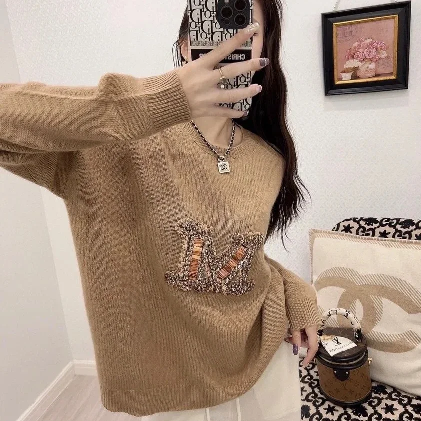 Cashmere Sweater for Women, High Quality 100% Cashmere Sweater, MAX Pullover, Luxury Women's Clothing, 2023 Winter New Style
Cashmere Sweater for Women, High Quality 100% Cashmere Sweater, MAX Pullover, Luxury Women's Clothing, 2023 Winter New Style