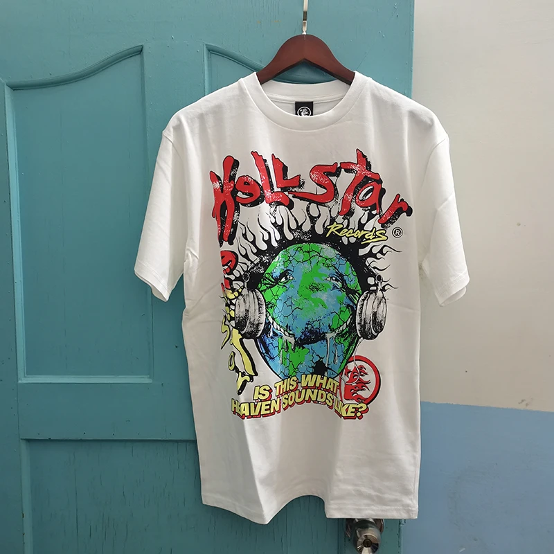 Real Photo Harajuku Hellstar Sounds Like Heaven T Streetwear T Shirt High Quality Men Women Casual Cotton Top Tee
Real Photo Harajuku Hellstar Sounds Like Heaven T Streetwear T Shirt High Quality Men Women Casual Cotton Top Tee