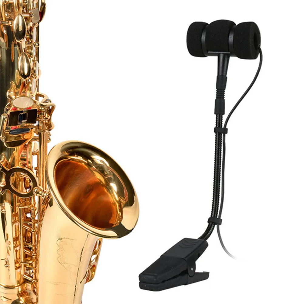 Portable Wired Saxophone Mic For Music Instrument Quality Omnidirectional Sax Mic 3PIN 4PIN Plug Music Instrument Sax Microphone
Portable Wired Saxophone Mic For Music Instrument Quality Omnidirectional Sax Mic 3PIN 4PIN Plug Music Instrument Sax Microphone