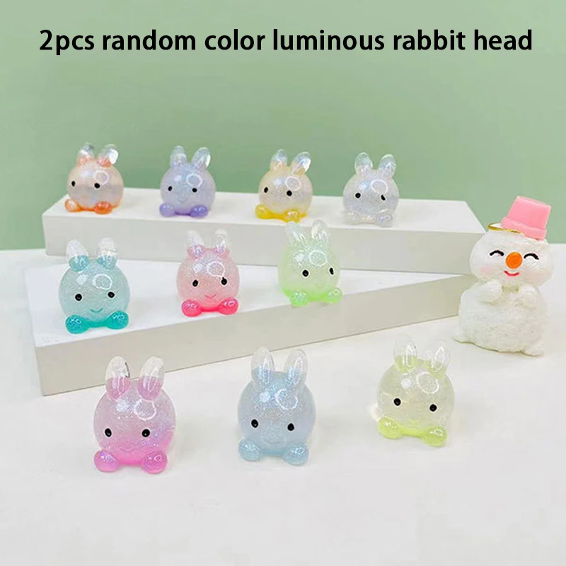 2Pcs Miniature Luminous Resin Rabbit Ornament Cute Cartoon Bunny Ornaments Car Home Decoration Gifts
2Pcs Miniature Luminous Resin Rabbit Ornament Cute Cartoon Bunny Ornaments Car Home Decoration Gifts
