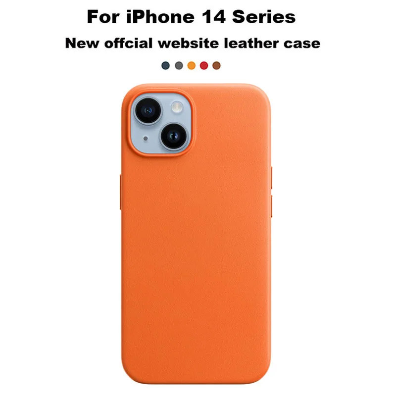 Original Official Apple Leather With Magsafe Case For iPhone 14 Pro Max 14 Plus Cover Magnetic Magsafe Wireless Charging Cover
Original Official Apple Leather With Magsafe Case For iPhone 14 Pro Max 14 Plus Cover Magnetic Magsafe Wireless Charging Cover