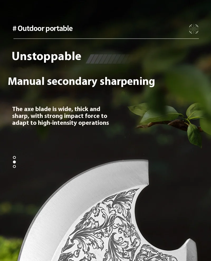 Outdoor Camping Axe, Hiking Logging, Jungle Climbing Axe, Wooden Handle Stainless Steel, Hunting, Survival, Survival Equipment 49 Mallzona S1d5270d510a94d6b8349017a89c3f0ecK Outdoor Camping Axe, Hiking Logging, Jungle Climbing Axe, Wooden Handle Stainless Steel, Hunting, Survival, Survival Equipment Mallzona