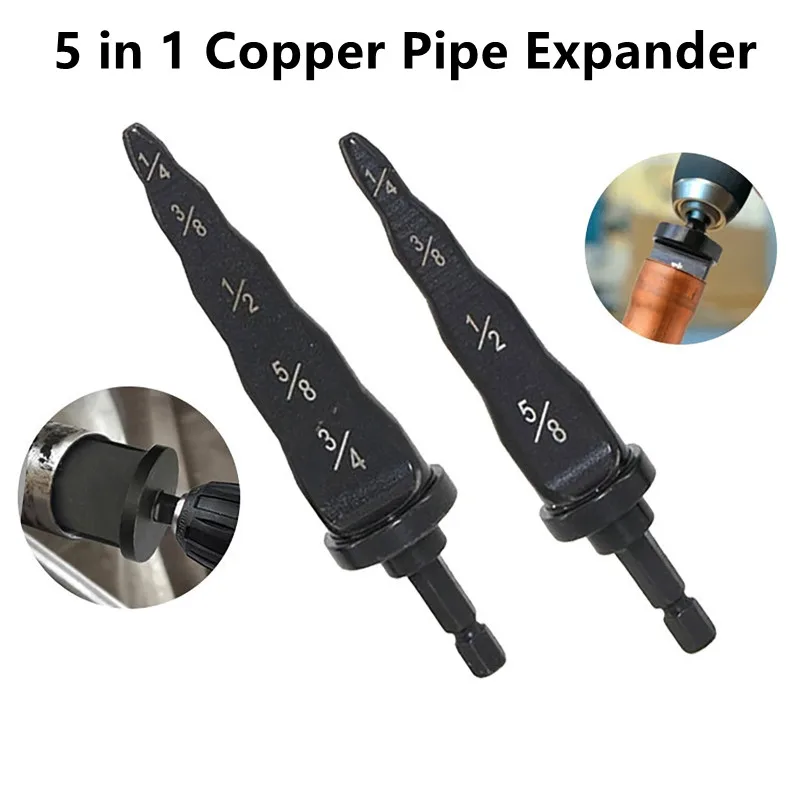 

High Quality Copper Tube Expander Pipe Expander Dril Electric Repair Support Swaging Tool Drill Bit Expander Flaring Tool