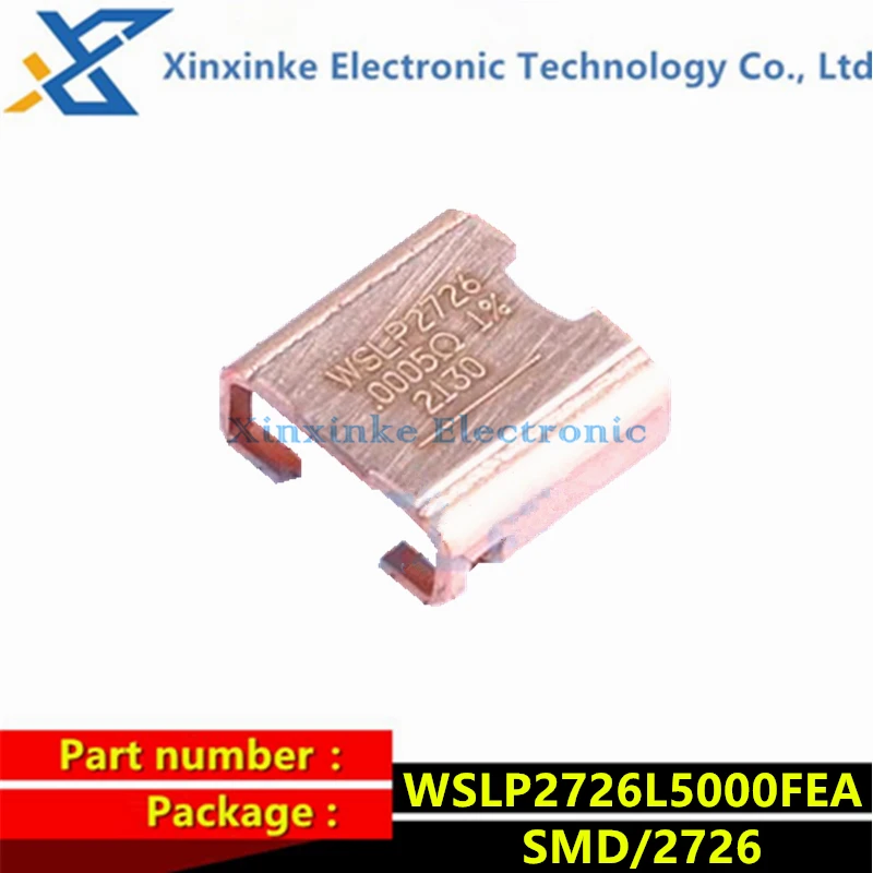 WSLP2726L5000FEA WSLP2726 0.0005Ω 7W Current Sense Resistors - SMD 0.0005ohms 1% 75PPM 4 Terminal Power Metal Strip Resistor
WSLP2726L5000FEA WSLP2726 0.0005Ω 7W Current Sense Resistors - SMD 0.0005ohms 1% 75PPM 4 Terminal Power Metal Strip Resistor