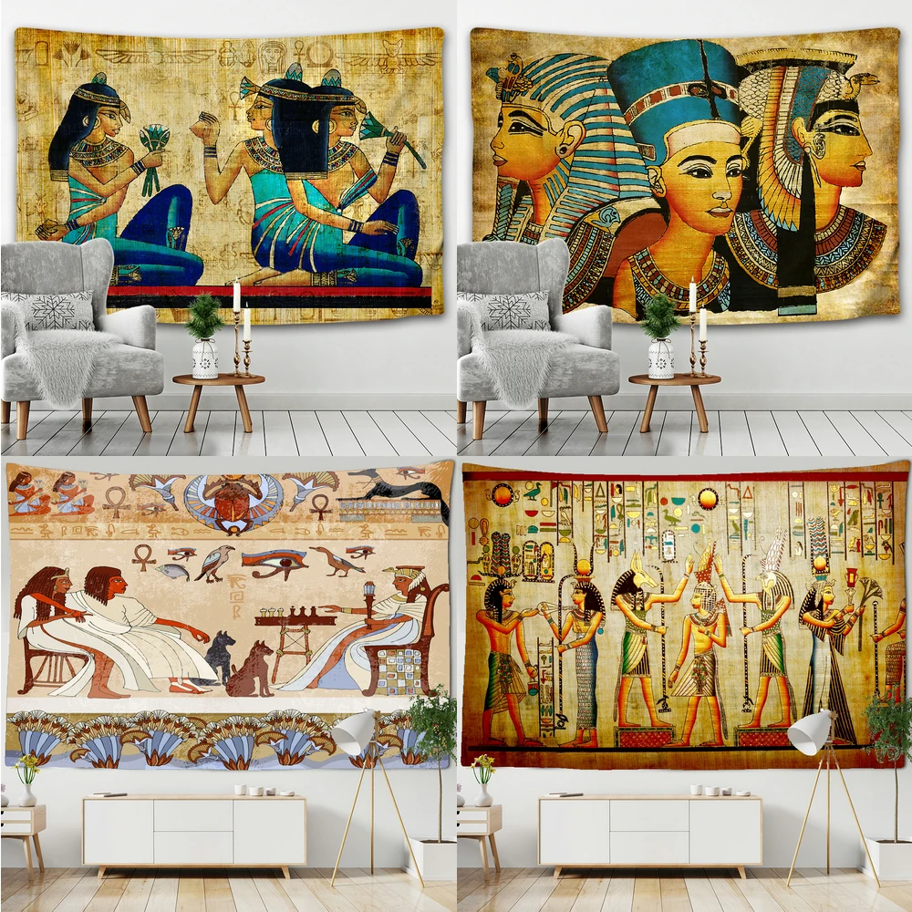 Yellow Ancient Egypt Tapestry Wall Hanging Old Culture Printed Hippie Egyptian Tapestries Wall Cloth Home Decor Vintage Tapestry
Yellow Ancient Egypt Tapestry Wall Hanging Old Culture Printed Hippie Egyptian Tapestries Wall Cloth Home Decor Vintage Tapestry