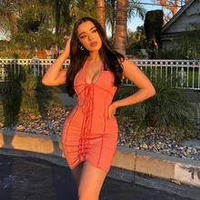 2022 Spring Popular Women's Clothing Pure Color Halter Reverse Car Side Dress
2022 Spring Popular Women's Clothing Pure Color Halter Reverse Car Side Dress