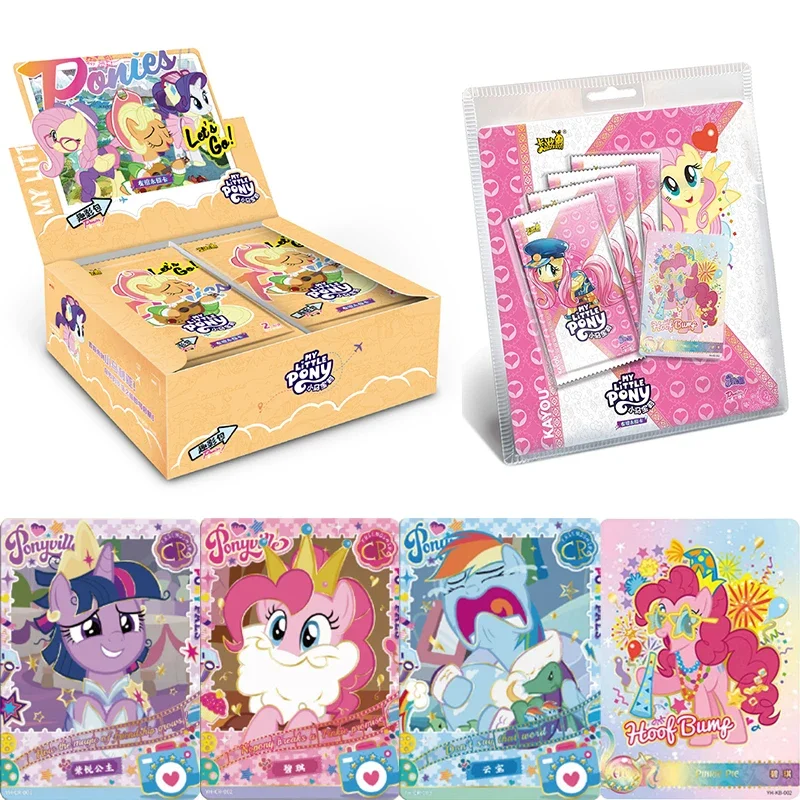 

KAYOU Genuine New My Little Pony Card Cute Funny Party Rare SGR LSR Cards Princess Card Collection Card Children Toys Gifts