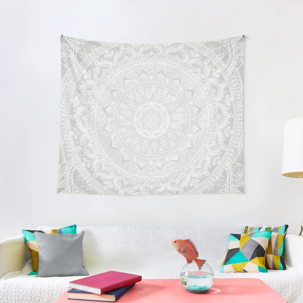 Mandala Soft Gray Tapestry wall tapestries tapestries wall decorations
Mandala Soft Gray Tapestry wall tapestries tapestries wall decorations