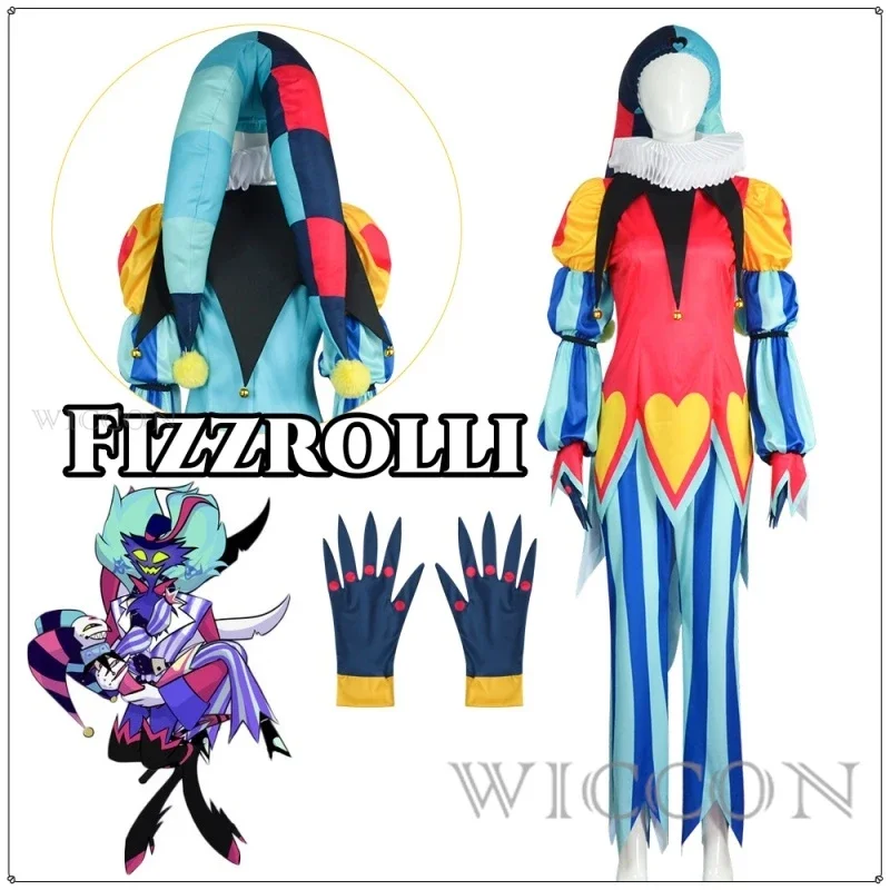 Fizzrolli Anime Helluva Boss Cosplay Costume Clothes Uniform Cosplay Fizzrolli Cosplay Hell Devil Halloween Costume Unisex Set
Fizzrolli Anime Helluva Boss Cosplay Costume Clothes Uniform Cosplay Fizzrolli Cosplay Hell Devil Halloween Costume Unisex Set