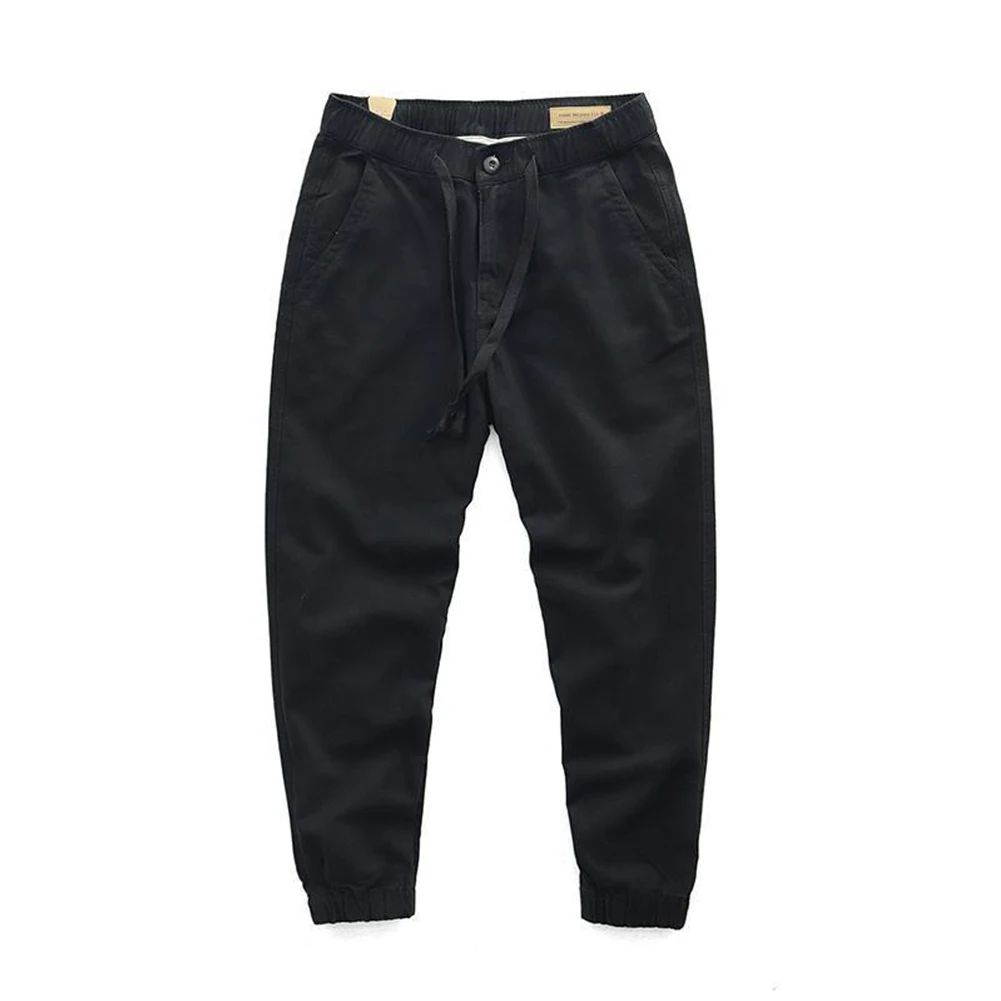 Casual Joggers Cargo Pants Active Autumn Ankle-banded Button Closure Casual Drawstring Elastic Waist Loose Male
Casual Joggers Cargo Pants Active Autumn Ankle-banded Button Closure Casual Drawstring Elastic Waist Loose Male
