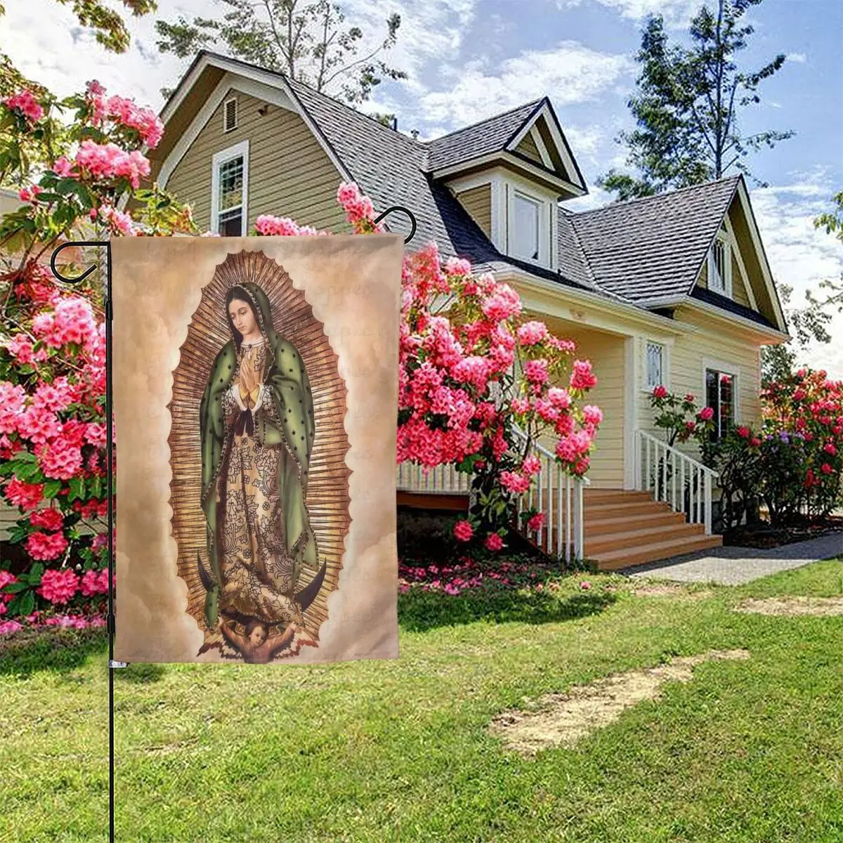 Blessed Mother Mary Garden Flag,Double-Sided Flag,Outdoor Decoration Flag,Courtyard Flag
Blessed Mother Mary Garden Flag,Double-Sided Flag,Outdoor Decoration Flag,Courtyard Flag