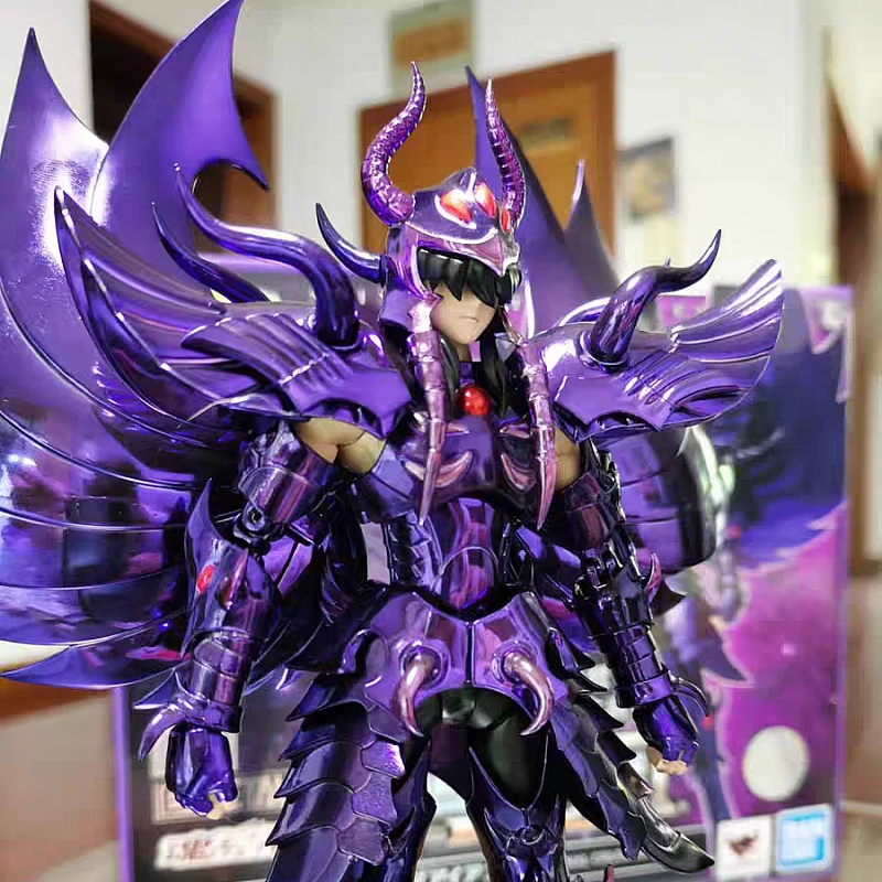 

20cm Bandai Saint Cloth Myth Ex Aiakos Garua Original Color Edition Sanit Seiya Collectible Anime Action Figrue Model Toys