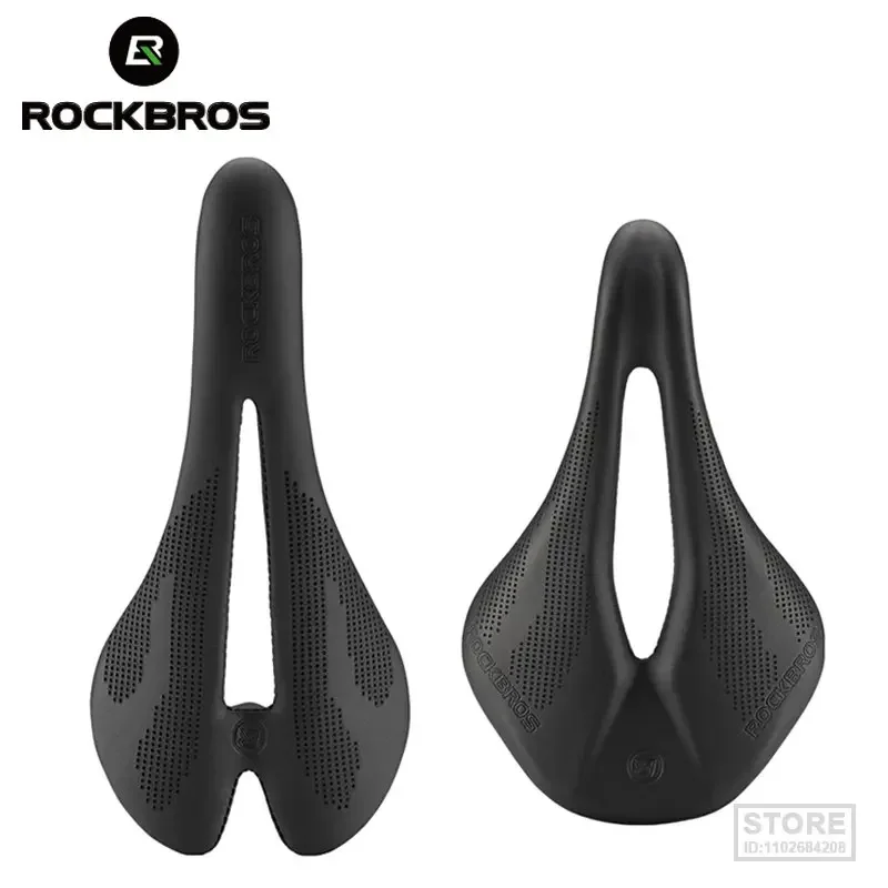 

ROCKBROS Bicycle Seat Saddle Ultralight Breathable Racing Carbon Fiber Road Mtb Superlight Cushions Bike Accessories