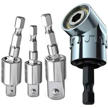 105 Degree Right Angle Driver Adapter Set 360° Rotatable 1/4 3/8 1/2" Hex Shank Impact Grade Driver Socket Adapter Drill Bit Set
105 Degree Right Angle Driver Adapter Set 360° Rotatable 1/4 3/8 1/2" Hex Shank Impact Grade Driver Socket Adapter Drill Bit Set