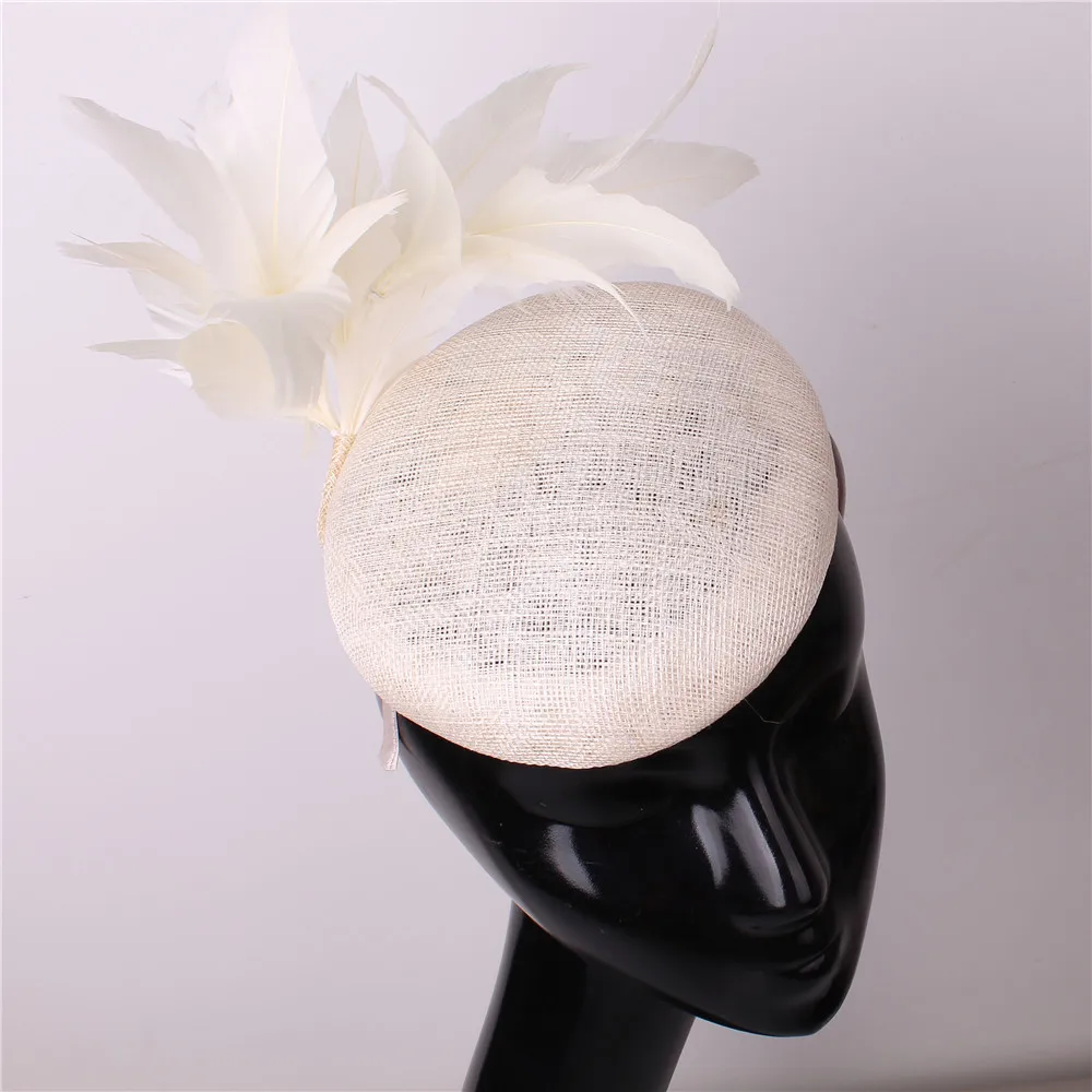 High Quality Sinamay Wedding Fascinator Hat Women Headband Ladies Cocktail Race Chapeau Cap For Party Dinner Hair Accessories
High Quality Sinamay Wedding Fascinator Hat Women Headband Ladies Cocktail Race Chapeau Cap For Party Dinner Hair Accessories