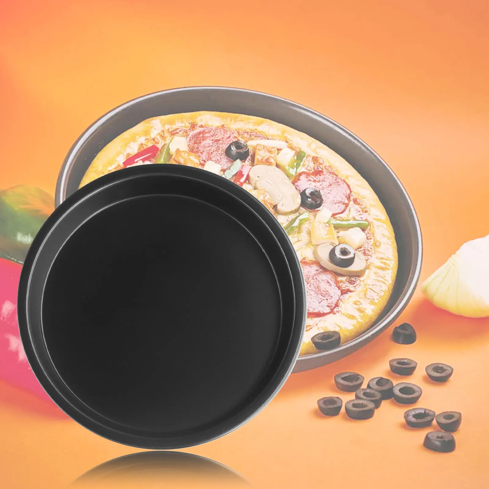Non-Stick Cook Tray Microwave Oven Pan Pizza Bacon Baking Kitchen Cooking Cookware Baking Tools Round Easy To Clean
Non-Stick Cook Tray Microwave Oven Pan Pizza Bacon Baking Kitchen Cooking Cookware Baking Tools Round Easy To Clean