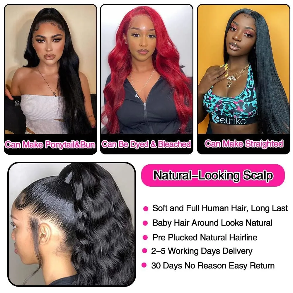 

Straight Bundles With 13x4 Transparent Lace Frontal Closure 13x4 Lace Frontal Peruvian Human Hair Remy Hair Weave Extension