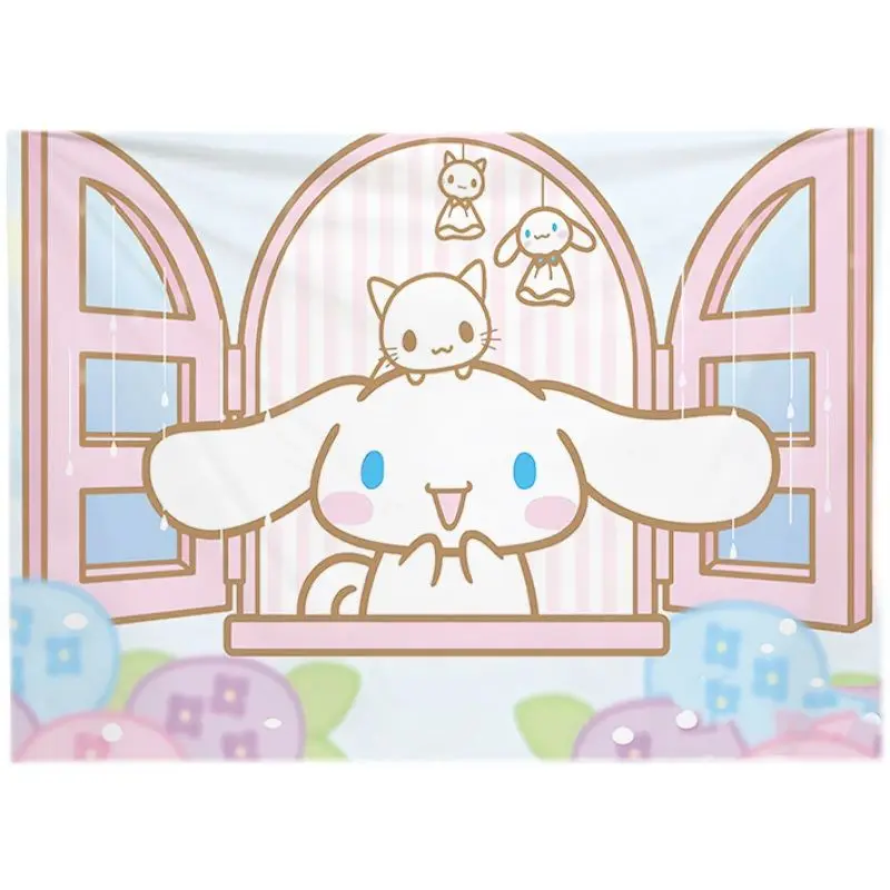 Sanrio Kuromi Cinnamoroll My Melody Wall Hanging Decorative Cloth Cartoon Pompompurin Room Decoration Cloth Carpet Girl Gifts
Sanrio Kuromi Cinnamoroll My Melody Wall Hanging Decorative Cloth Cartoon Pompompurin Room Decoration Cloth Carpet Girl Gifts