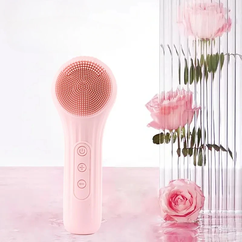 Silicone Face Wash Waterproof Face Wash Brush Ultrasonic Massage Beauty Instrument Electric Hot Compress Face Wash Instrument
Silicone Face Wash Waterproof Face Wash Brush Ultrasonic Massage Beauty Instrument Electric Hot Compress Face Wash Instrument