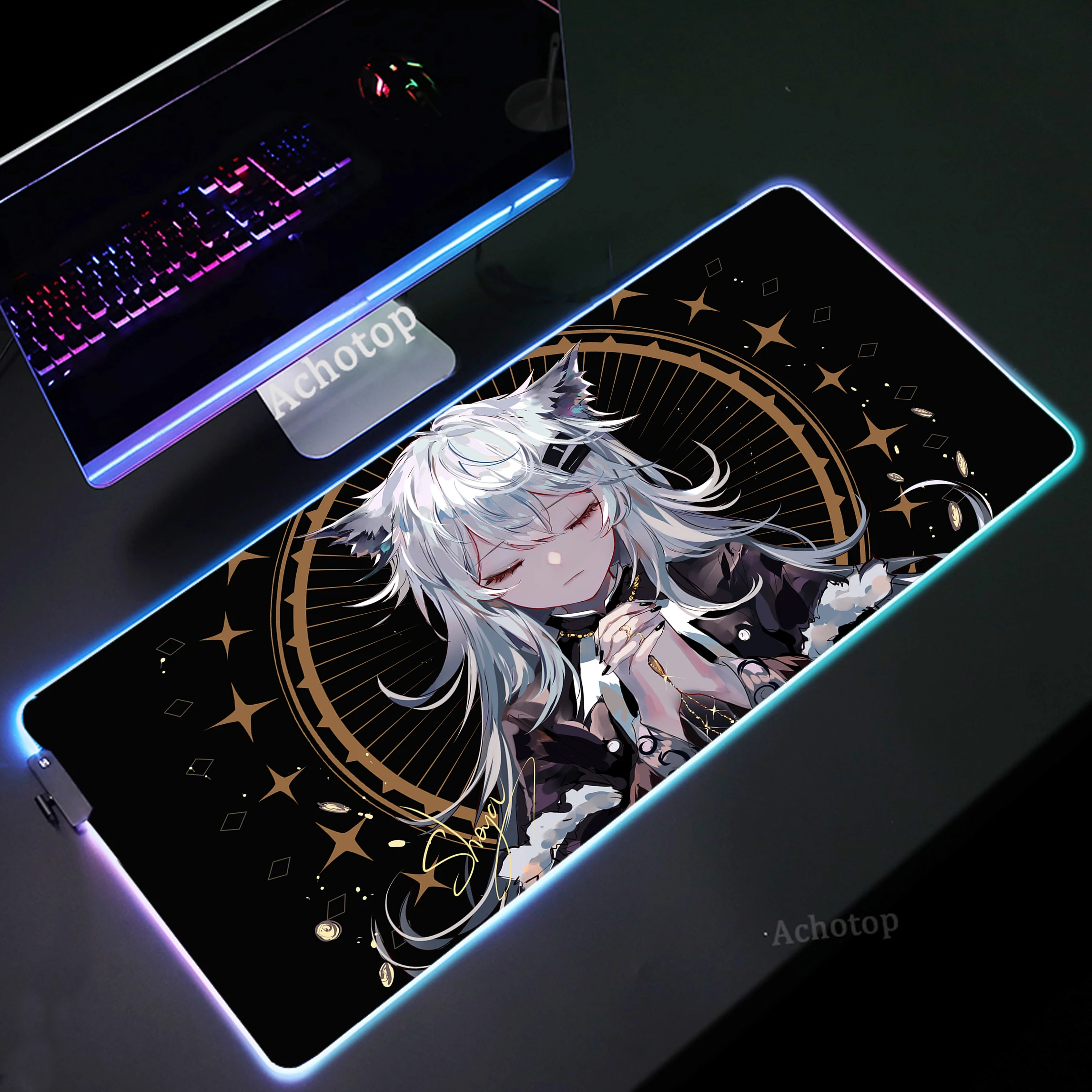 RGB Gaming Mousepad Arknights Gamer Speed Mouse Pad Computer Rubber Mousemat Large Overlock Mouse Mat Keyboard Accessories Pads
RGB Gaming Mousepad Arknights Gamer Speed Mouse Pad Computer Rubber Mousemat Large Overlock Mouse Mat Keyboard Accessories Pads