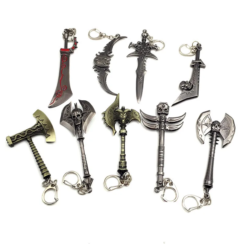 WOW Keychain Lich King Frostmourne Sword Model keyring Metal Chaveiro Game Cosplay Gift llaveros Jewelry Wholesale 20PCS/Lot
WOW Keychain Lich King Frostmourne Sword Model keyring Metal Chaveiro Game Cosplay Gift llaveros Jewelry Wholesale 20PCS/Lot