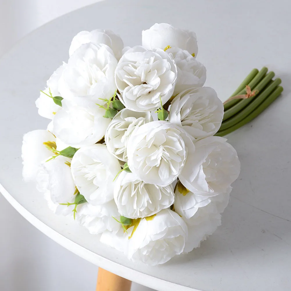 Artificial Flowers Bouquet Fake Rose Wedding Bouquet Bride Wedding Decoration Home Table Decoration Fake Flower
Artificial Flowers Bouquet Fake Rose Wedding Bouquet Bride Wedding Decoration Home Table Decoration Fake Flower