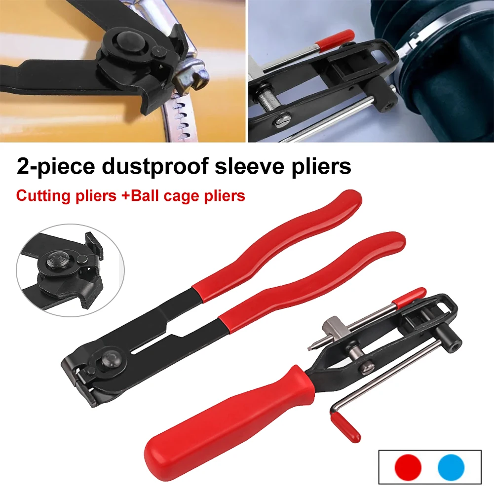 CV Joint Banding Tool Ear Clamp Pliers with Cutter CV Boot Clamp Car Band Tool Hose Axle Pliers CV Clamp Tool for Auto ATV UTV
CV Joint Banding Tool Ear Clamp Pliers with Cutter CV Boot Clamp Car Band Tool Hose Axle Pliers CV Clamp Tool for Auto ATV UTV