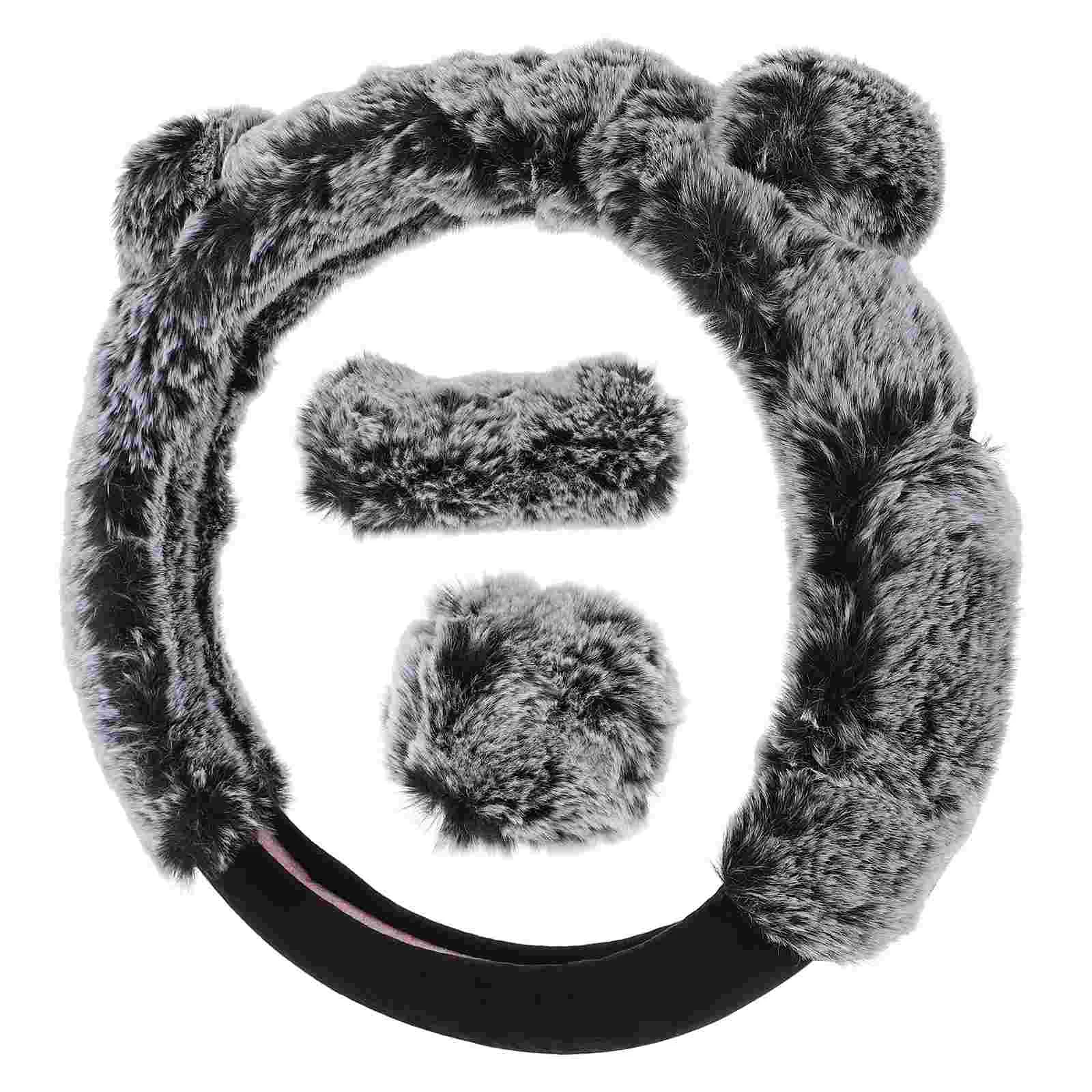 Steering Wheel Cover Car Gadgets Gear Protector Keep Warm Covers for Cars Protective Plush
Steering Wheel Cover Car Gadgets Gear Protector Keep Warm Covers for Cars Protective Plush