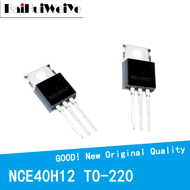 

10PCS/LOT NCE40H12 120A 40V TO-220 MOS-N Field Effect Transistor New Good Quality Chipset
