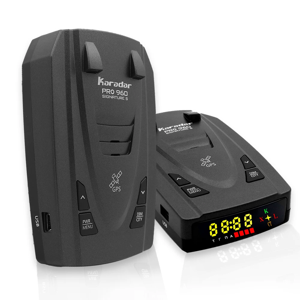 

Karadar radar detector Signature and gps antiradar detector signature 360 degree car alarms in car black box Pro960