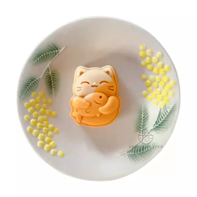 30g 50g Fortune Cat Fish Pattern Moon Cake Hand-Pressed Mold Japanese Style Mid-Autumn Festival Rice Cake Dessert Baking Tools
30g 50g Fortune Cat Fish Pattern Moon Cake Hand-Pressed Mold Japanese Style Mid-Autumn Festival Rice Cake Dessert Baking Tools
